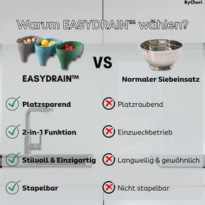 50% DE DESCONTO TEMPORÁRIO | EasyDrain™ | Alcance uma cozinha limpa e higiénica!